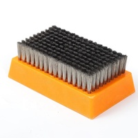 Brosse de nettoyage haute performance en fil d'acier inoxydable pour rouleaux Anilox et l'entretien des rouleaux d'impression en métal souple