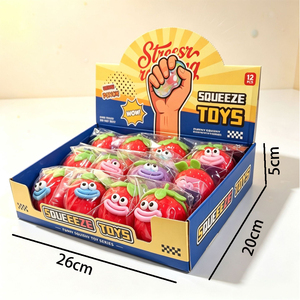 Jouet anti-stress personnalisé avec logo, mignon et amusant, à bouche large, cadeau créatif, mini-jouet à rebond rapide - Product Image 2