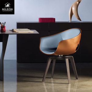 Nordico divano singolo in fibra di vetro <span class=keywords><strong>moderno</strong></span> modello Hotel <span class=keywords><strong>design</strong></span> personalizzato semplice <span class=keywords><strong>soggiorno</strong></span> in metallo ascensore poltrona rotante - Product Image 3