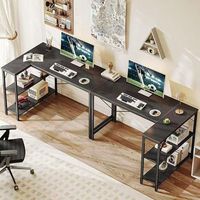 Bureau d'ordinateur portable multifonctionnel en métal en forme de L, durable, portable, minimaliste pour la maison, pour le jeu, l'écriture, l'étude