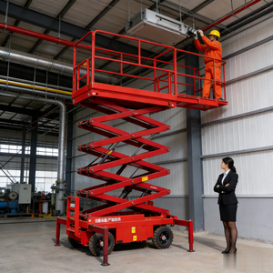 10m 12m 14m 16m 18m Electric Aerial Rotating Bucket Articulated man Lifter Telescopic <b>Towable</b> Picker Boom Lift - Product Image 3