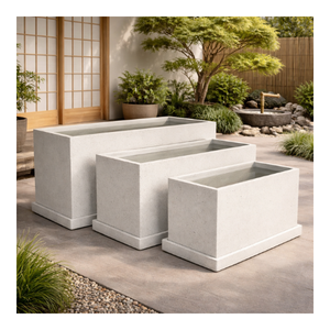 Factory Price Fiberglass <b>Planter</b> Pot New Design Garden Pots Garden Application Garden Pots From Vietnam - Product Image 1