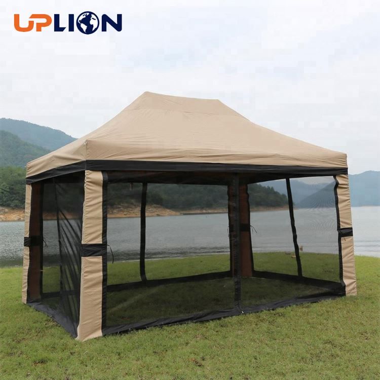 Uplion Duurzaam 3X4.5M Buitentuin Patio Tuin Stalen Tuinhuisjes Luifel Tent Te Koop Groot Tuinhuisje