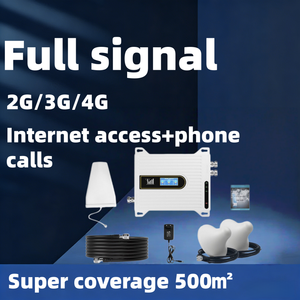 <span class=keywords><strong>Amplificador</strong></span> <span class=keywords><strong>de</strong></span> Señal Tri Banda 2G 3G 4G 5G LTE GSM 900/1800/2100MHz, Repetidor <span class=keywords><strong>de</strong></span> Señal Celular, <span class=keywords><strong>Antena</strong></span> <span class=keywords><strong>para</strong></span> Internet en Casa - Product Image 2