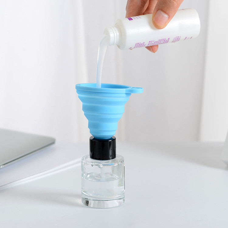 Складная кухонная силиконовая воронка без бисфенола А