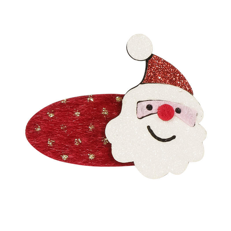 Mc950 oval santa claus hairpin