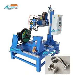 CNC automatic mig weld steel pipe flange welding machine made in China