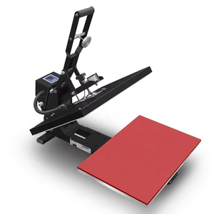 Prensa térmica semiautomática de 38*38 cm de gran tamaño para camisetas con diseño extraíble, fácil de usar, impresora digital de etiquetas de papel, prensa térmica M - Product Image 1