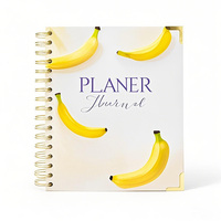 Agenda de gratitude quotidienne A5 personnalisé imprimé 2027, coffret cadeau, agenda 2027, carnet de notes avec couverture en PP, carnet à spirales