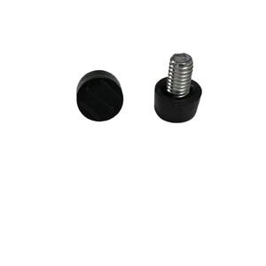<b>Adjustable</b> Feet M6X12mm Black Steel Furniture <b>Legs</b> For <b>Table</b> Chair Leveling Support Minimalist Design Easy Installation - Product Image 2