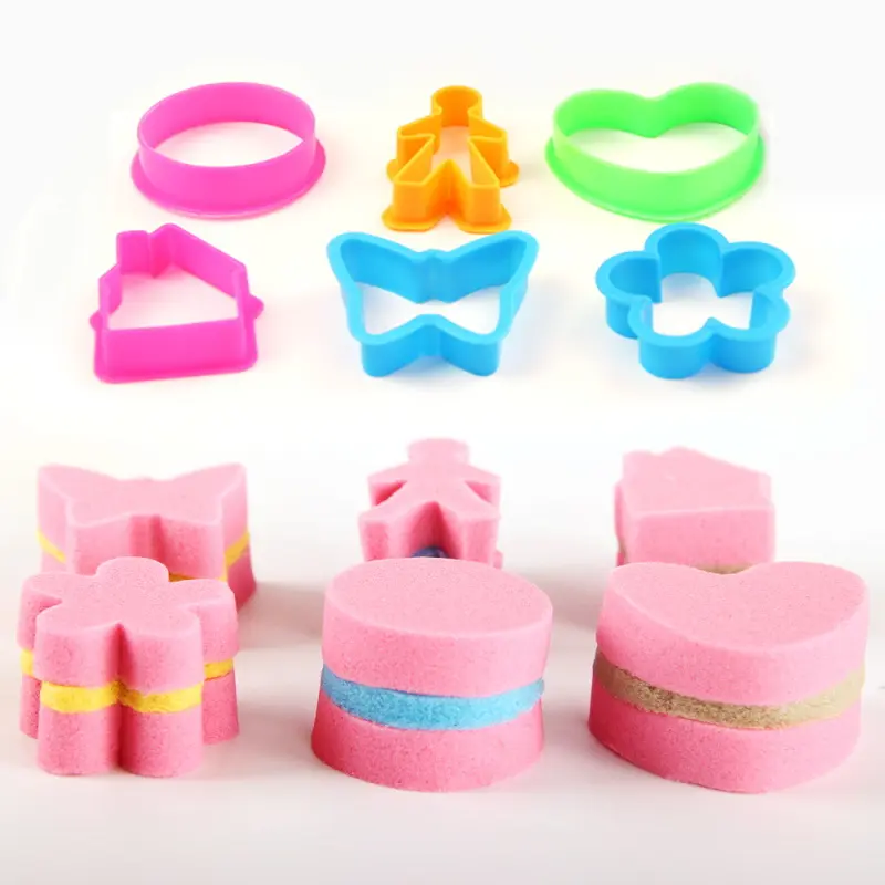 Space Color Moving Modeling Magic Stretchy Sand Ultra-Light Clay Toy Sensory Play Sand For Kids