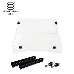 Parabrisas Acrílico Transparente de 4mm para Carrito de Golf EZGO TXT 1994-2013 (Modelo Antiguo) - Product Image 3