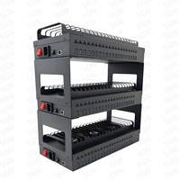 Kotak Kontrol Sinkronisasi Batch OTG Manajemen Peternakan iPhone Android Motherboard Seluler Terpadu 60 Port USB HUB Kabel