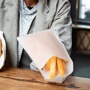 Chứng Nhận Tùy Chỉnh Không Thấm Mỡ Glassine Kraft Giáng Sinh Cookie Kẹo Sọc Pháp Khoai Tây Chiên Pop Ngô Bao Bì Triển Lãm Bánh - Product Image 3