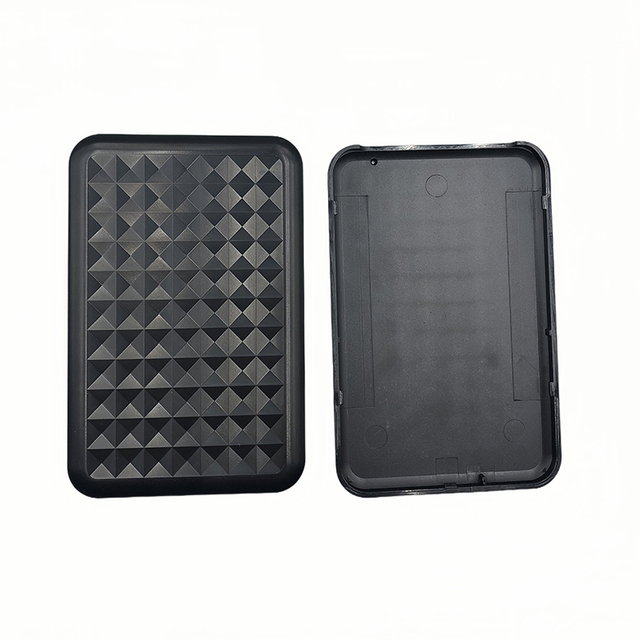 2.5 Inch Type-C External HDD Case Black Plastic Hard Shell 10 Min Smart Stay 4-6T Max Capacity