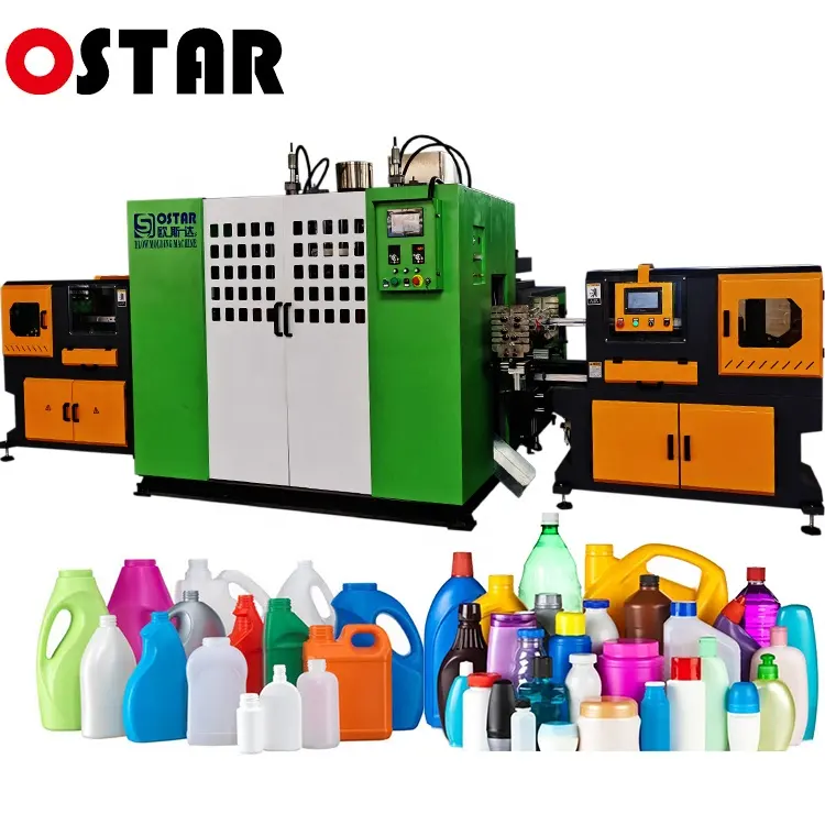 Hdpe 1Liter 5l View Streep Smeermiddel Smering Motor Olie Plastic Fles Making Extrusie Blazen Blow Moulding Machines Prijs