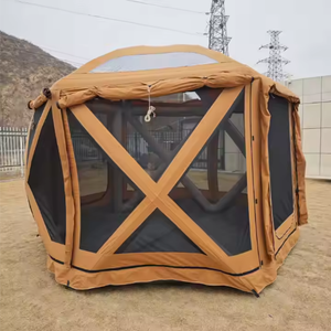 Carpa Hexagonal inflable para exteriores, Gazebo, boda, Camping, playa, refugio solar, dosel para acampar al aire libre, 2-4 personas - Product Image 1