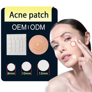 Fábrica Respirável Medical Grade Acne Espinha Silicone Rosto Cicatriz Gel Remoção Fita Folha Patch