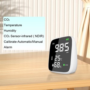 Indoor Mini CO2 Meter Digitaler Luftqualität monitor mit NDIR Kohlendioxid sensor <span class=keywords><strong>Gas</strong></span> detektor Prüfmaschine - Product Image 2