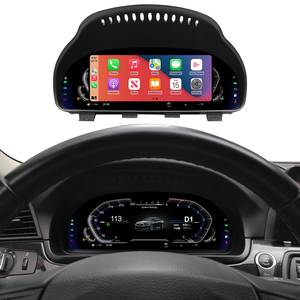 Display Digitale per Cruscotto F10 F15 F18 F25, Strumentazione e Tachimetro con CarPlay Wireless per BMW Serie 5 6 7 X3 X4 X5 X6 - Product Image 1