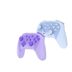 Joystick nirkabel dengan getaran ganda, pengendali Nintendo Switch Pro 6 sumbu mode warna untuk anak muda - Product Image 1