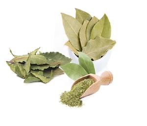 Ingrediente de especias secadas al sol de hojas de laurel de alto grado utilizado en salsas, sopas, adobos, mezclas de curry y culinario gourmet - Product Image 1