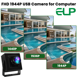 USB-камера ELP Global Shutter |   5 МП 50 кадров/с и 2 МП 60 кадров/с |   Миниатюрная широкоугольная камера для ПК для съемки быстрого движения - Product Image 5