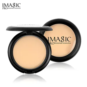 IMAGIC Hot sale 4 Colors Long Lasting Natural Material Waterproof Pressed Face Powder Makeup