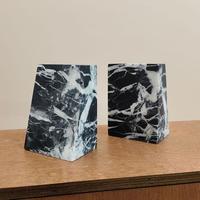 Französischer Stil Natur marmor Jade Buchs tütze Wohnzimmer Villa Studie Marmor Bücher ständer High-End-Dekoration Ornamente