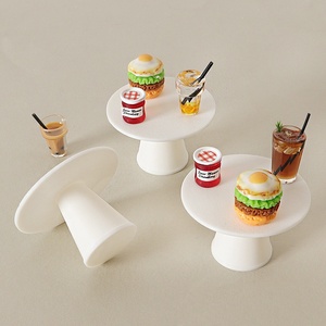 Modelo <span class=keywords><strong>de</strong></span> mesa en miniatura <span class=keywords><strong>de</strong></span> simulación Hamburg Jam & Juice para <span class=keywords><strong>casa</strong></span> <span class=keywords><strong>de</strong></span> <span class=keywords><strong>muñecas</strong></span>, adornos <span class=keywords><strong>de</strong></span> hamburguesas y té con leche, decoraciones DIY - Product Image 3
