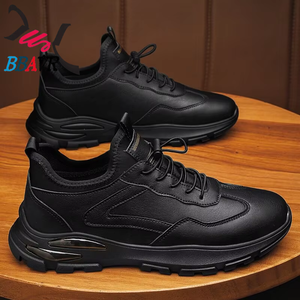 Nuevos Zapatos Deportivos Transpirables de Cuero, Impermeables, Ligeros y Antideslizantes, Zapatos de Moda para Caminar para Hombre - Product Image 3