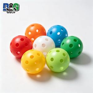 Hollow Perforated Golf Practice <strong>Balls</strong> Lightweight Plastic <strong>Wiffle</strong> Golf <strong>Balls</strong> for Indoor Outdoor Swing Drills Training - Product Image 1
