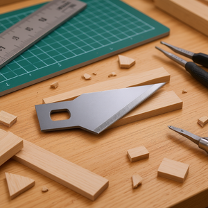 Cuchilla de Repuesto Stanley Acute Angle Balsa Cutter de 18 mm para Corte de Precisión - Product Image 2