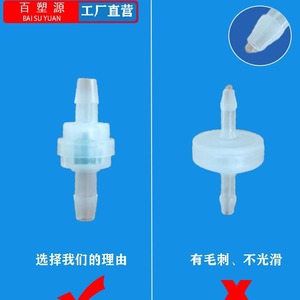 Válvula de Retención Unidireccional Chang En de 8 mm y 10 mm, Válvula de Bloqueo de Entrada de Agua, Estructura Recta, de Una Sola Membrana - Product Image 2