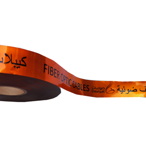 Yeraltı dedektörü hava koşullarına dayanıklı alüminyum folyo tipi manyetik dikkat bandı tehlikeli alanlar için uyarı bandı - Product Image 5