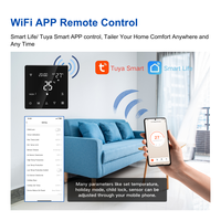 Termostato HEDEMAN Wifi Programable con Modo de Programación 3A 220V para Sistema de Calefacción de Agua