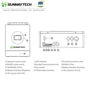 Sistema de Energía Solar de 10KW Fuera de la Red para la Independencia Energética del Hogar Familiar - Product Image 3