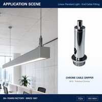 Accessoires d'éclairage en laiton : Serre-câbles, Fixations de câbles ; Tailles personnalisées OEM et ODM avec finitions de surface de haute qualité