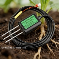 Sonde de mesure d'humidité du sol numérique intelligente TR-TS FDR IP68 RS232 en acier inoxydable pour l'agriculture, les plantes et l'irrigation OEM ODM
