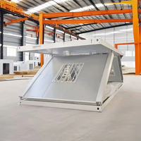 Maisons préfabriquées pliables portables personnalisées en usine petite maison conteneur pliable prête à l'emploi conteneur pliable maison conteneur