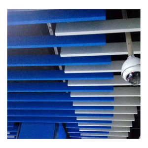 Thiết kế hiện đại nhôm Dải Trần Bảng điều chỉnh tuyến tính hồ sơ ống chống cháy và chống ẩm Treo Kim Loại trần giả - Product Image 1