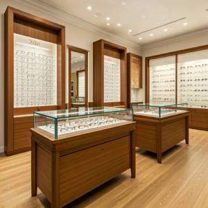 SUNDO Vitrine <span class=keywords><strong>de</strong></span> lunettes à grain <span class=keywords><strong>de</strong></span> bois Lunettes <span class=keywords><strong>de</strong></span> soleil <span class=keywords><strong>Boutique</strong></span> Design d'intérieur Vente au détail Optique <span class=keywords><strong>Boutique</strong></span> Comptoir Vitrine Design - Product Image 2