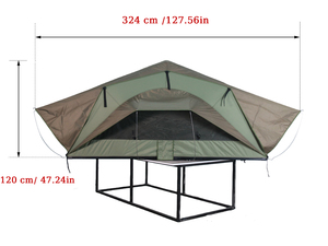 Tente de toit souple 4 saisons à installation rapide, imperméable et coupe-vent pour <span class=keywords><strong>camping</strong></span> en plein air - Product Image 2