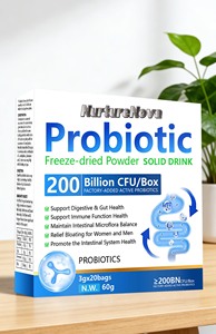프로바이오틱 동결건조 분말 음료 20포 3g 사양 200억 CFU/1카톤 OEM 지원 - Product Image 2