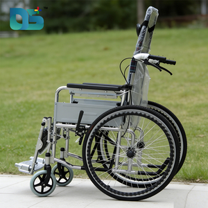 Silla de Ruedas Manual Plegable Ajustable con Marco de Tubo Cromado de Acero, Precio de Fábrica de Fabricante Chino, Venta al por Mayor - Product Image 6