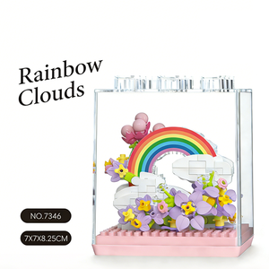 Set de Construcción Flower Dance Earth |   Caja de Acrílico Transparente |   Decoración y Regalos para el Hogar con Temática de Flores Interestelares - Product Image 3