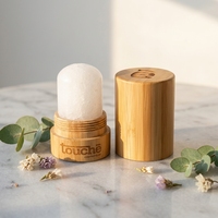 Déodorant Solide Unisexe pour Voyage d'Affaires, à base d'Alun et de Minéraux Végétaux, Non Toxique, Ne Brûle Pas, Épilation Durable, Beauté Sustentable