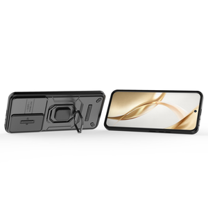Para Honor200 Honor 200 <span class=keywords><strong>Pro</strong></span> 5G funda armadura a prueba de golpes funda de lente deslizante Honar Honer 200 <span class=keywords><strong>Pro</strong></span> 2024 soporte magnético anillo protector Fundas - Product Image 3