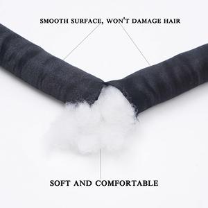 Hot Sale Satin Heatless Hair Curler Soft Sleep Hair <b>Rollers</b> Set No Heat Curling Rod Headband with Scrunchies and Clip - Product Image 4