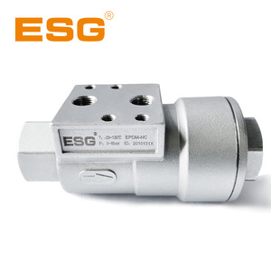 ESG Shuttle Valve 200 Series Threaded Soft <b>Sealing</b> Pneumatic Check Valve For Compressed Air And Mud - Product Image 2